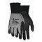 Mcr Safety Gloves, Nitrile; Nylon; Spandex, Black/Gray, M 12 PK N96790M - alternate 1